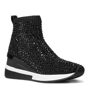 Michael Kors Women's Skyler Embellished Sneaker Booties